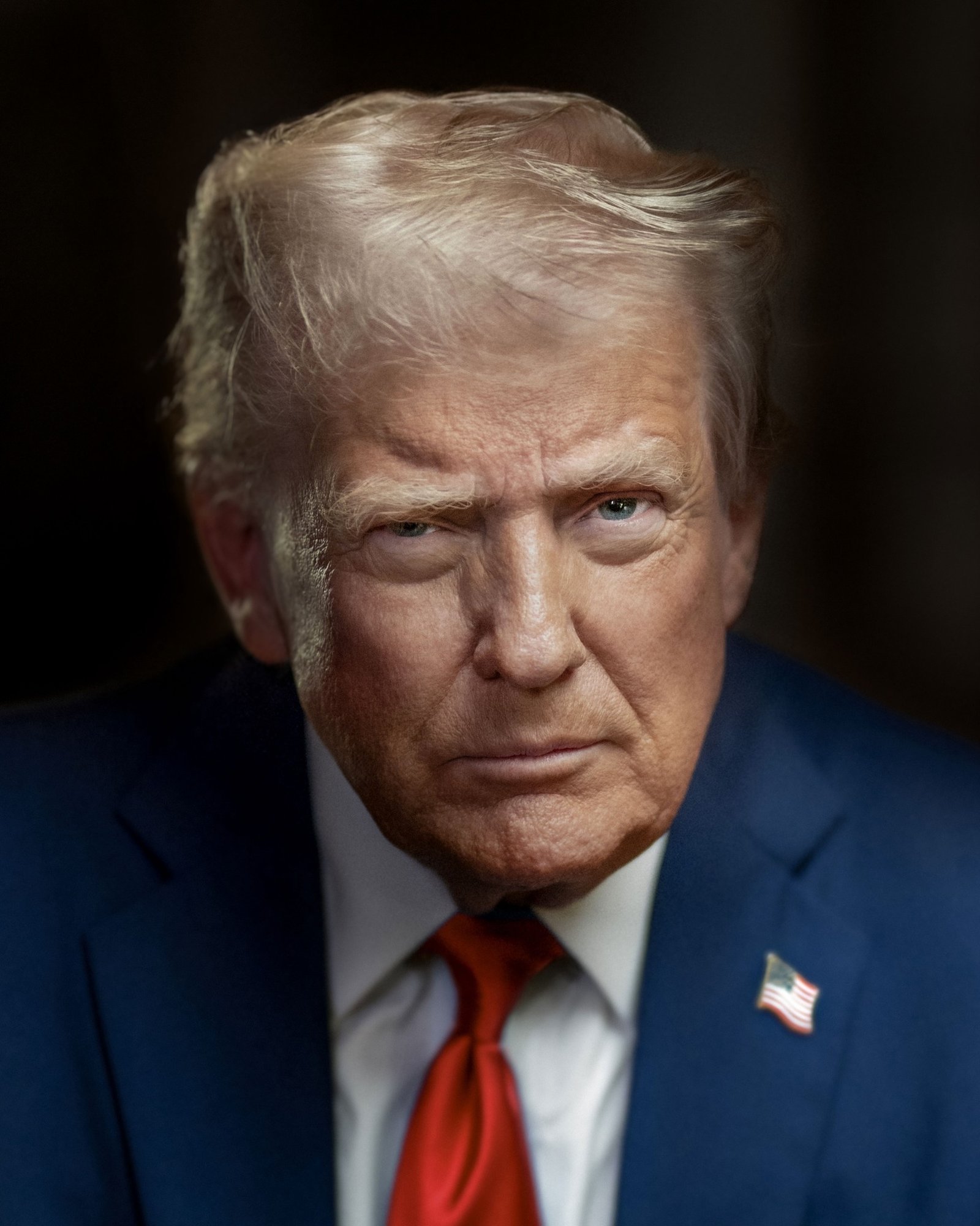 Official portrait of President Donald J. Trump, 2025