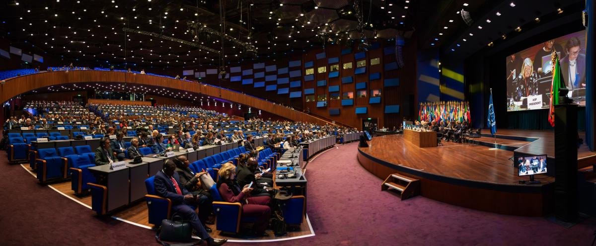 Assembly of States Parties session at the International Criminal Court