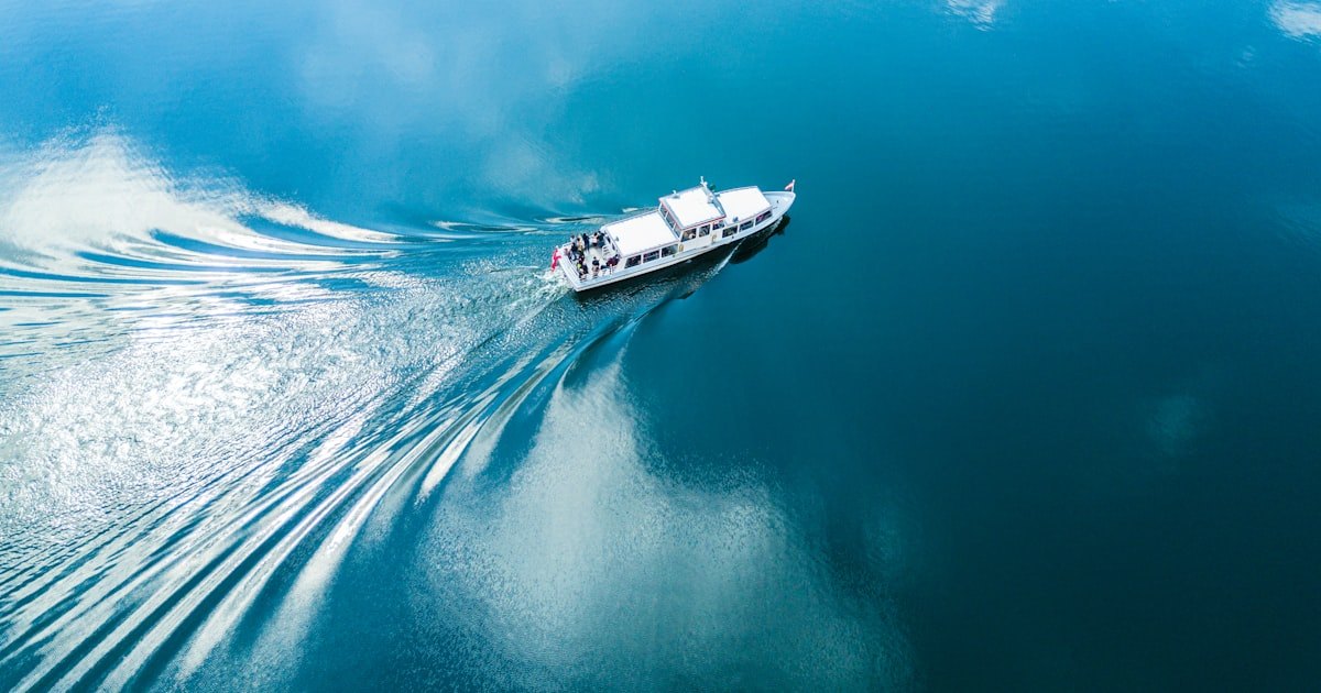 small ships and big waves
