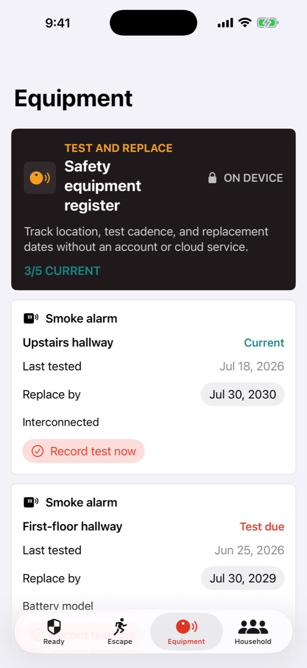 Emberparcel: Home Fire Plan screenshot 3 of 4