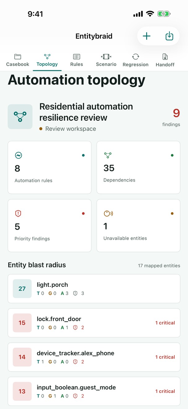 Entitybraid: Automation Audit screenshot 2 of 7