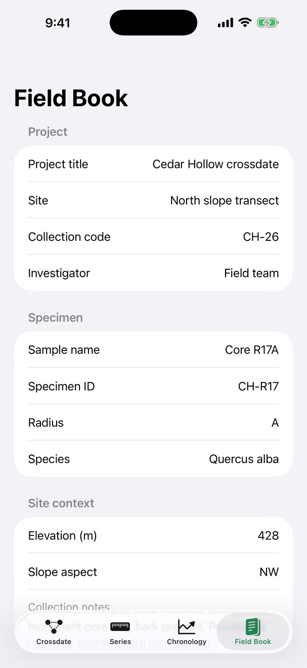 Ringcross: Tree-Ring Lab screenshot 4 of 4