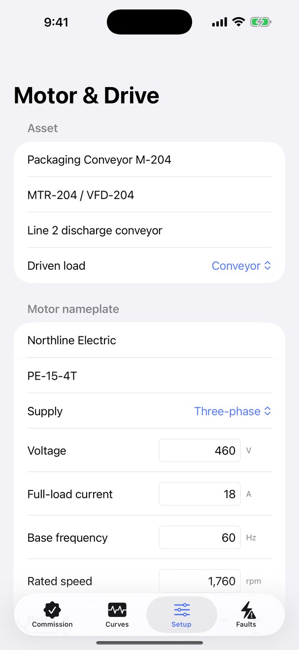 Rotorweave: Motor & VFD screenshot 3 of 4