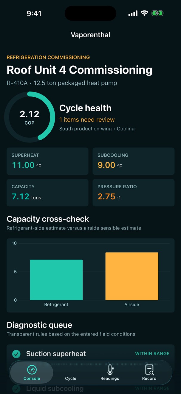 Vaporenthal: HVAC Cycle screenshot 1 of 4